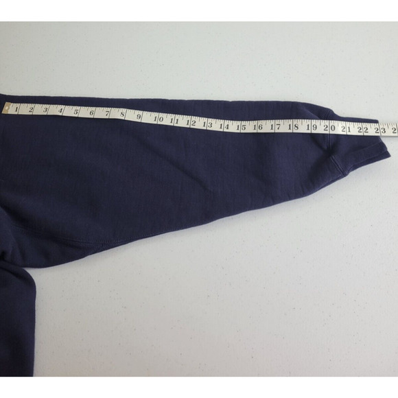 Eastern Il University Alpha Sigma Navy Blue Pullover Sweatshirt Womens Medium - Picture 6 of 11